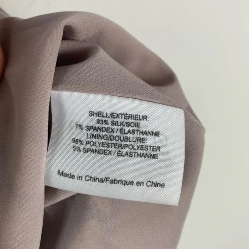 Tory Burch Navy and Cream Silk Shift Dress Size 6 - Picture 7 of 7